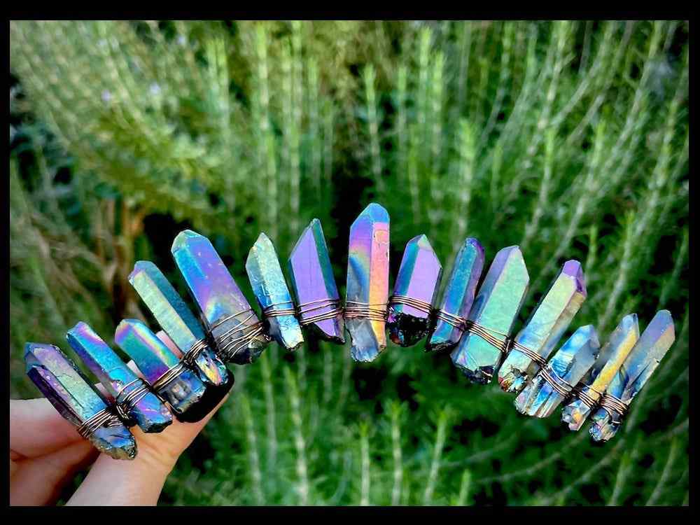 Elemental Child Crystal Crowns Crown Nuit Crown - Ready to Ship!