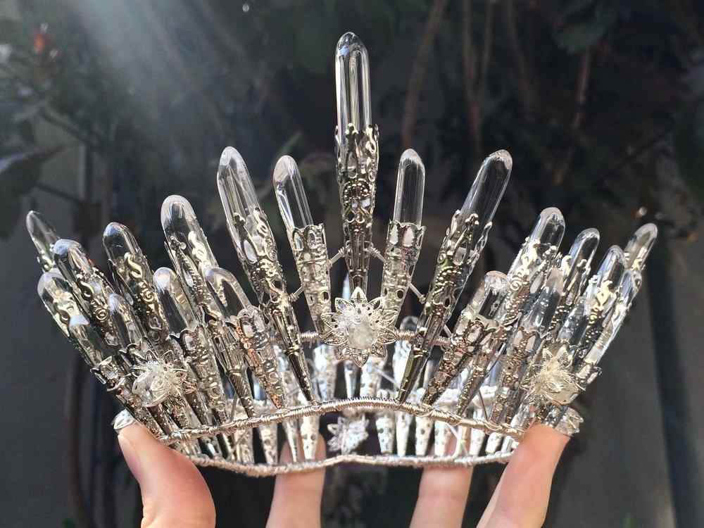 Elemental Child Crystal Crowns Crown Queen of Swords Crown