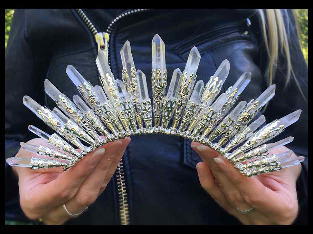 Elemental Child Crystal Crowns Curved Air Crown