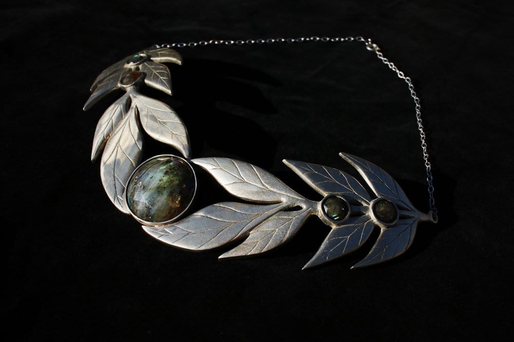 Elemental Child Crystal Crowns Jewelry Laurel Necklace