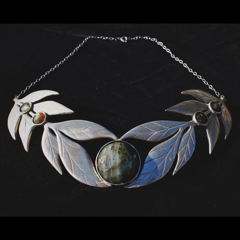 Elemental Child Crystal Crowns Jewelry Laurel Necklace