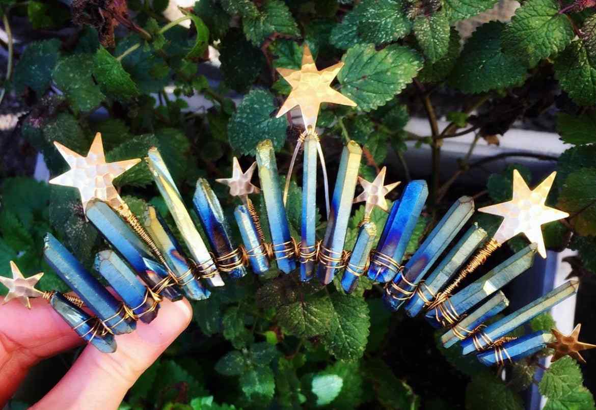 Elemental Child Crystal Crowns Crown Cosmic Wheels Crown