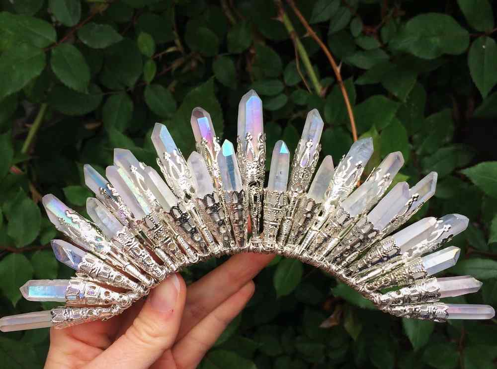 Elemental Child Crystal Crowns Crown Rainbow in Curved Air Crown