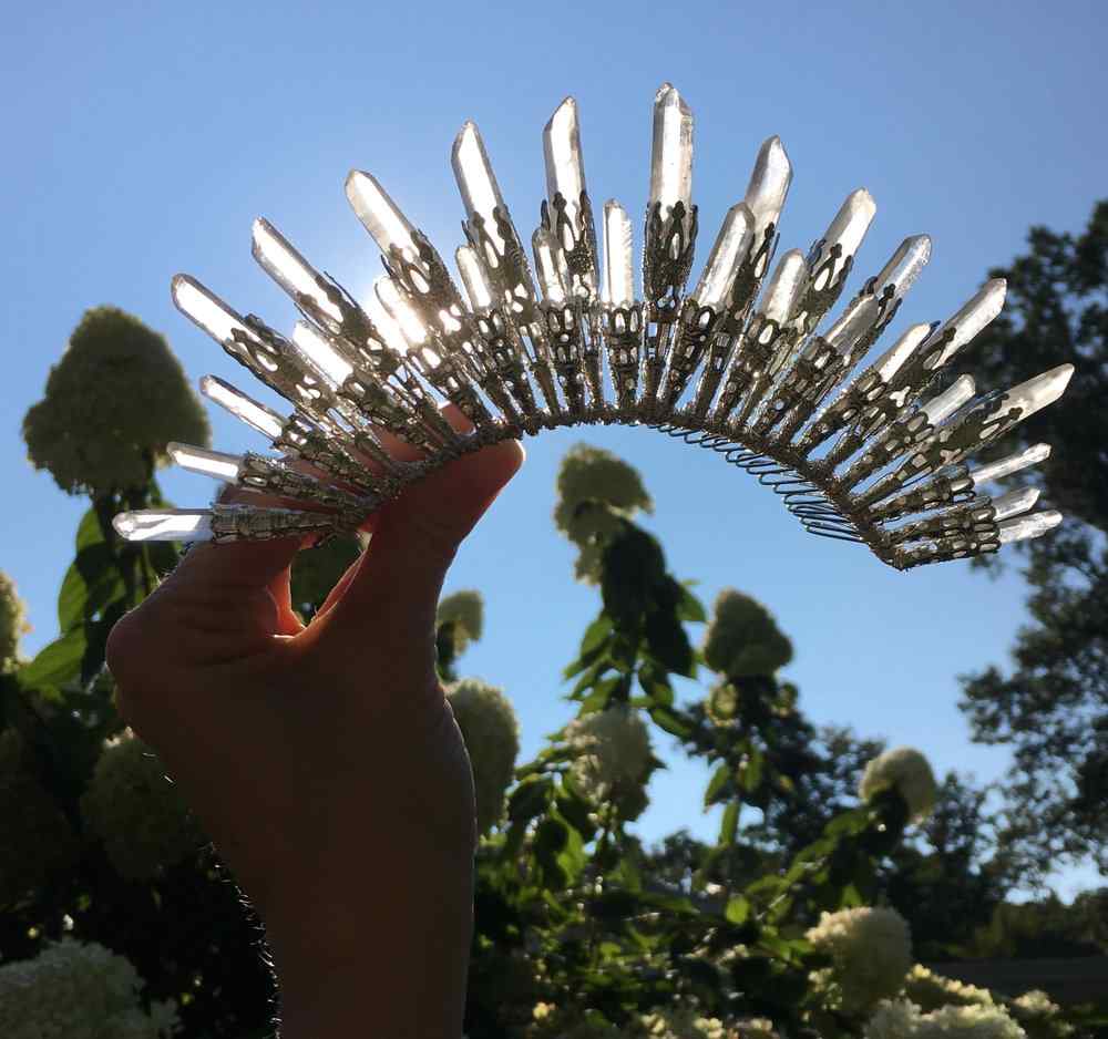 Elemental Child Crystal Crowns Curved Air Crown