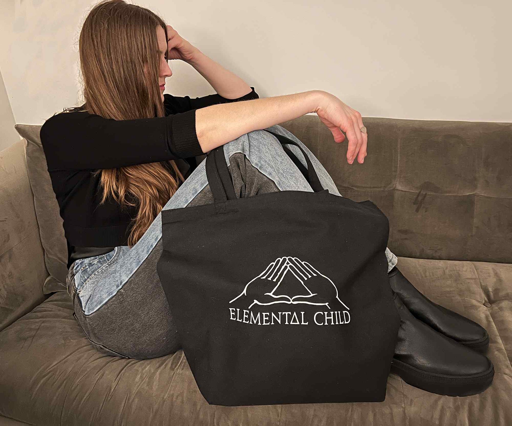 Elemental Child Crystal Crowns Elemental Child Tote Bag