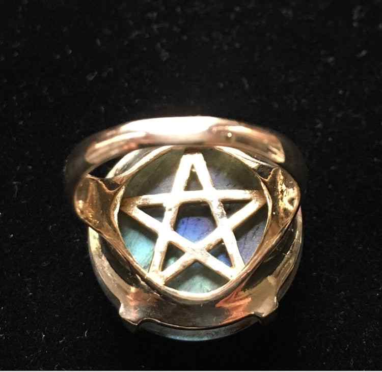 Elemental Child Crystal Crowns Jewelry Priestess Ring : Semi Precious Stones